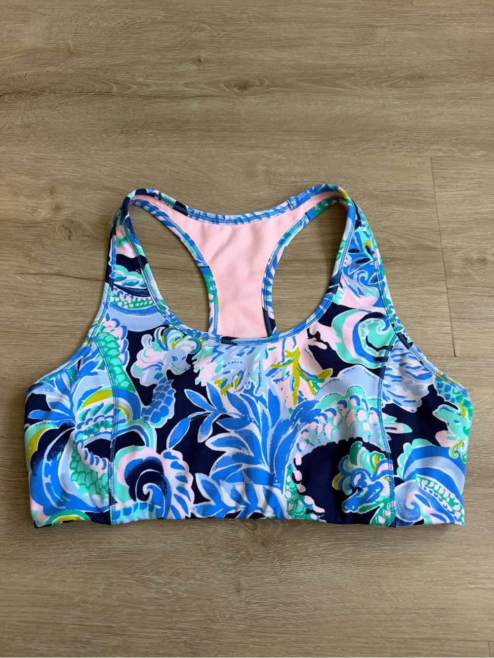 Lilly Pulitzer Luxletic Teegan Sports Bra SZ L